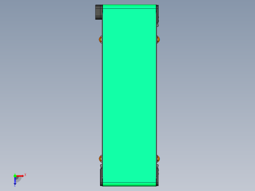 LE-XC4080-左边驱动带支座重载皮带线-负载200kg俯视缩略图