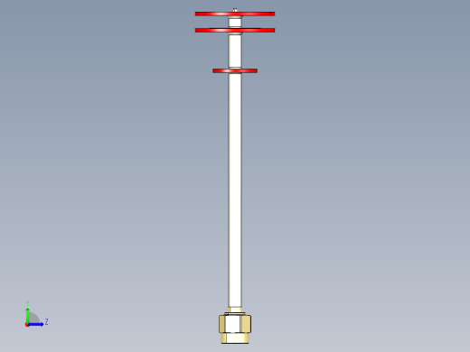 宝塔天线左视缩略图