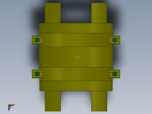 支架俯视缩略图