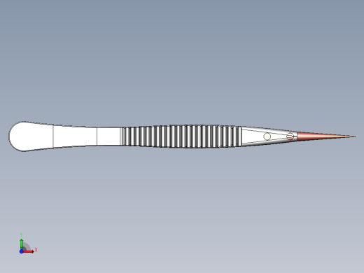 医用镊子前视缩略图