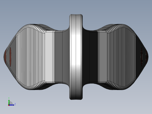 医用镊子左视缩略图