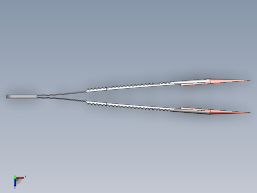 医用镊子俯视缩略图