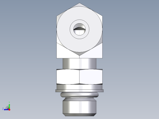 卡套式工业通用硬管接头EO_Adjustable_Locknut_elbow_WEE08ZSMORCF右视缩略图