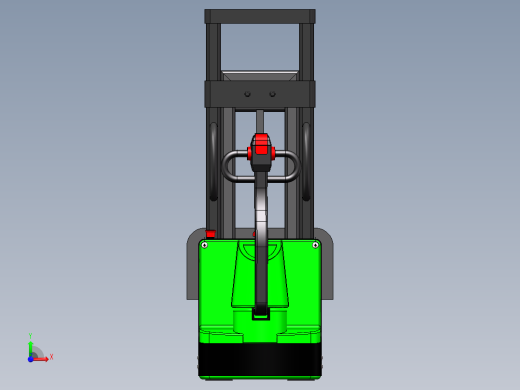 叉车 堆高车 SW STP STL前视缩略图