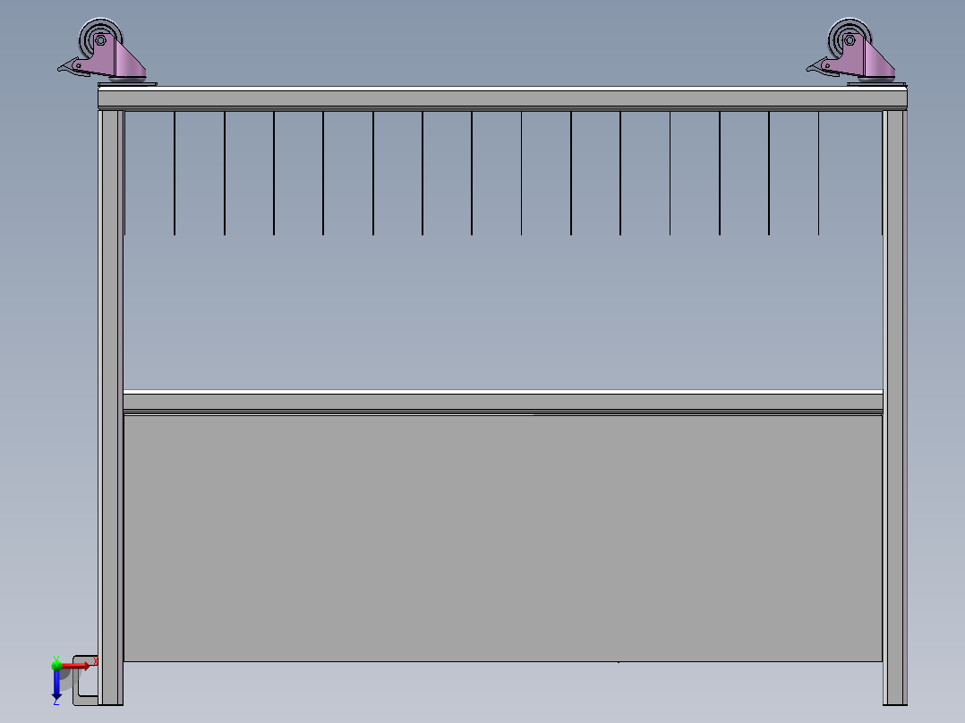 随机文件资料配送车俯视图
