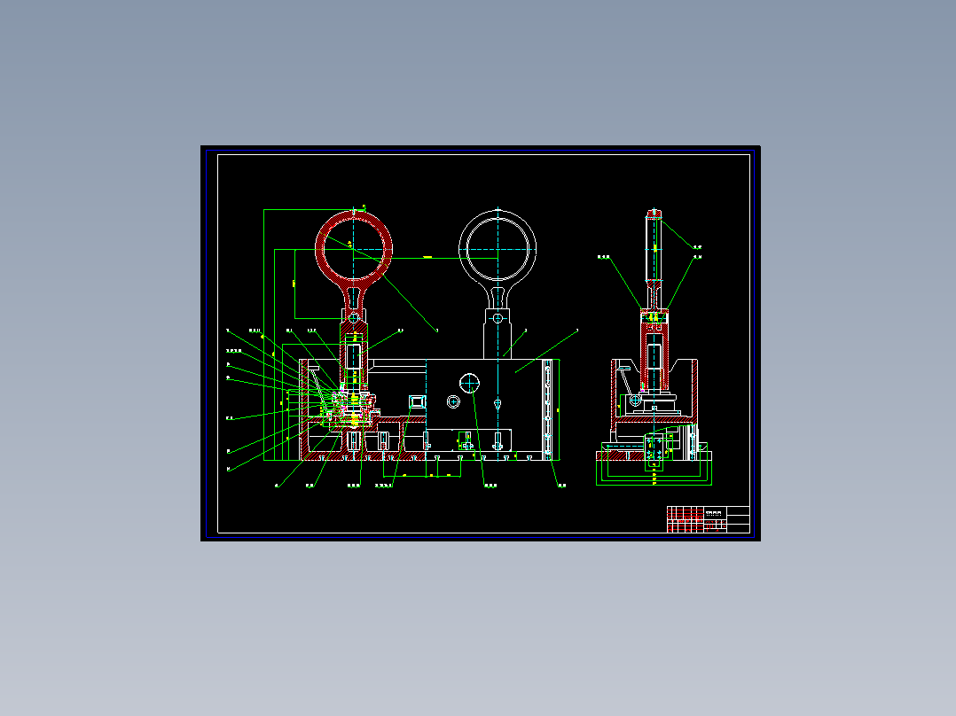 D0718-250吨闭式双点压力机执行机构设计+CAD+说明书==662399=250