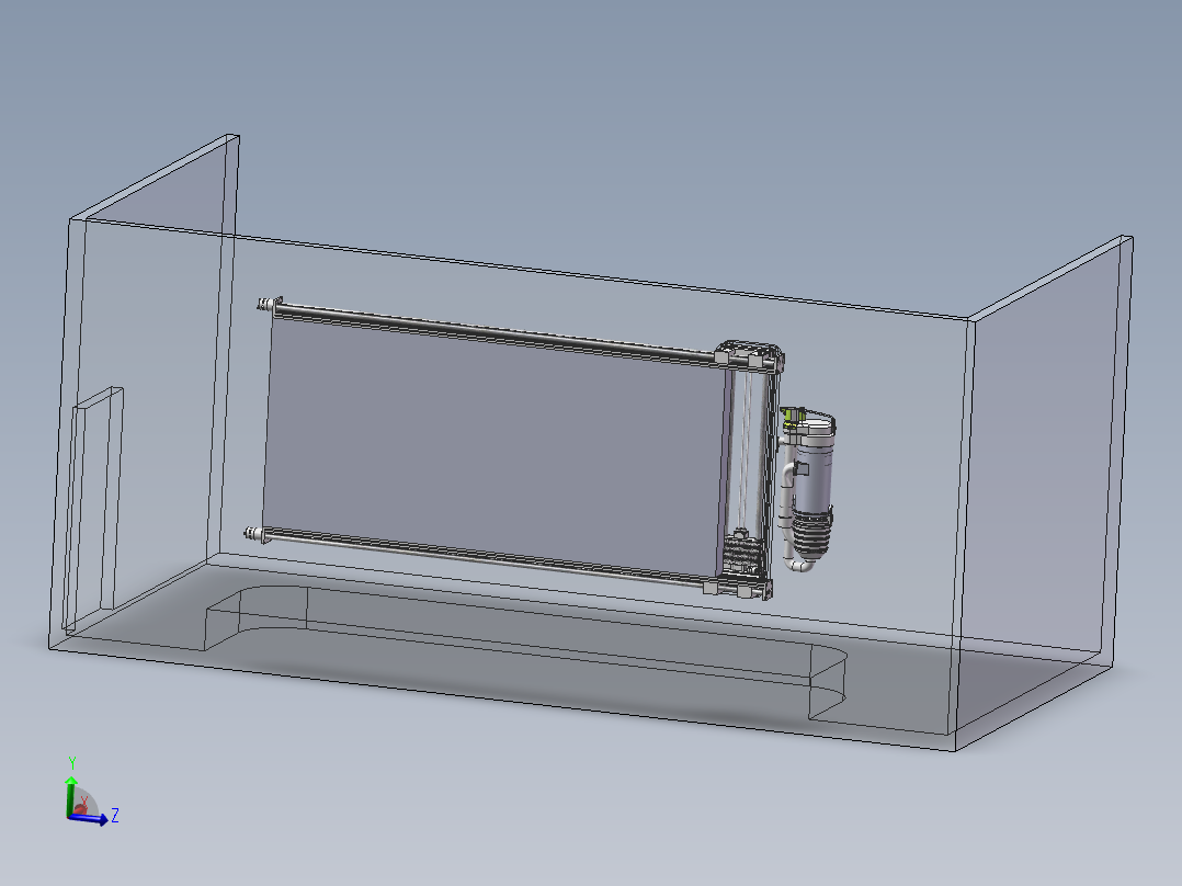 基于单片机的除尘黑板擦三维模型（包含动画）