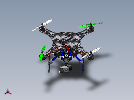 无人机正等轴测缩略图