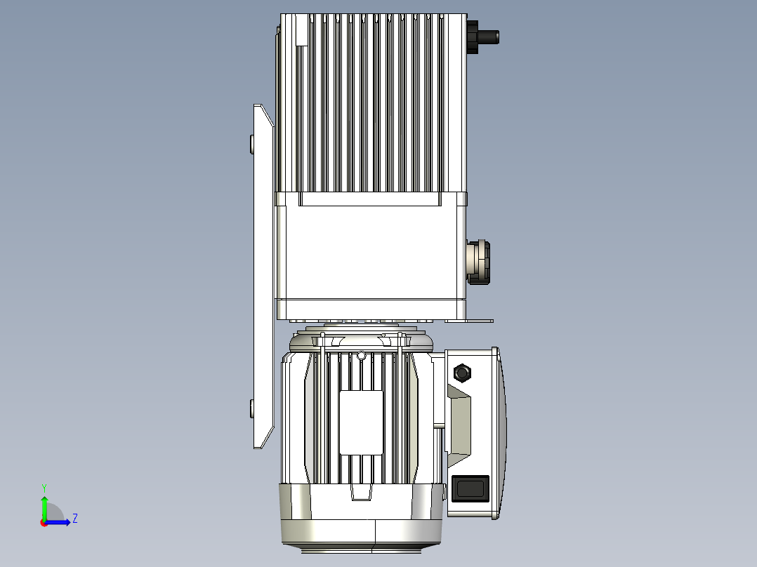 泵、水泵(83)左视图
