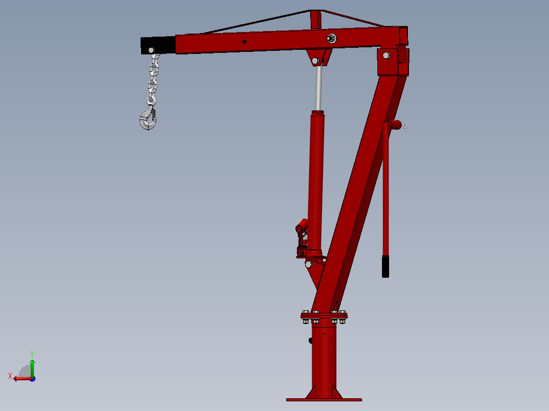 起重机-1(83)后视图