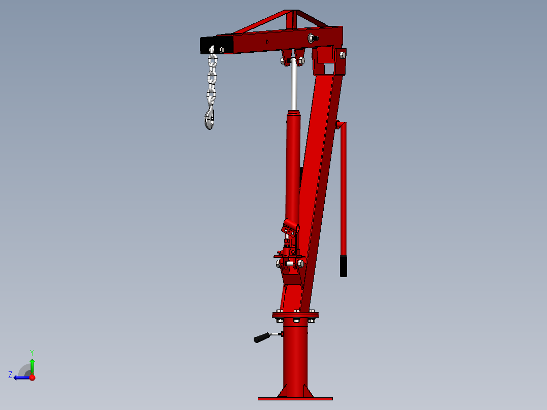 起重机-1(83)右视图