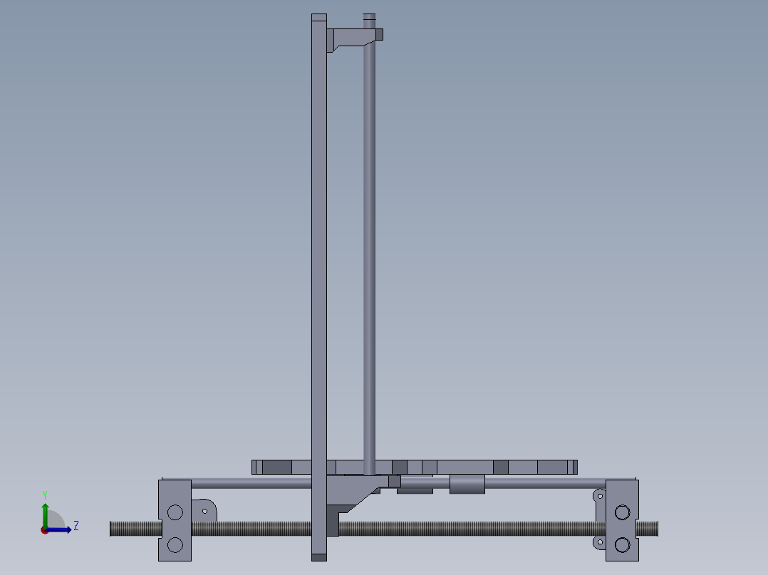 A2004868-3D 打印机 7A 直径左视图