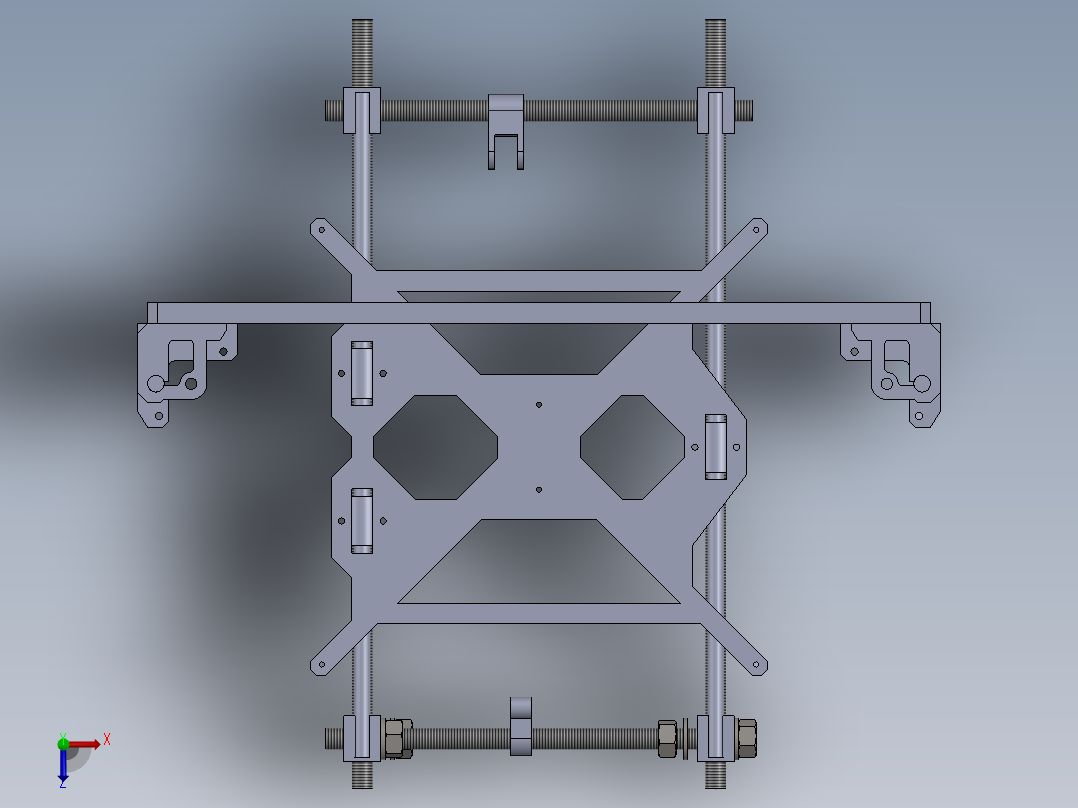 A2004868-3D 打印机 7A 直径俯视图