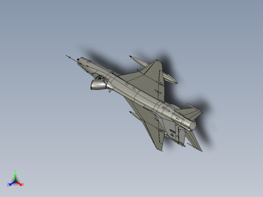 中国制F-7PG战斗机 STP
