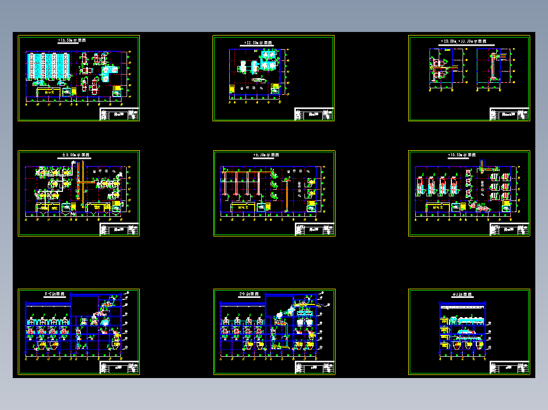 某煤矿4.00Mta矿井型选煤厂初步设计含13张CAD图