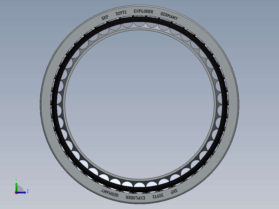 (轴承)SKF 32972左视图