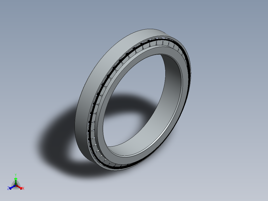 (轴承)SKF 32972正等轴测图