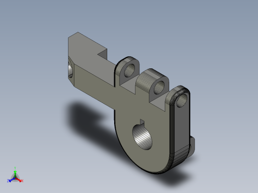 简易的仿生机器人结构  OBJ