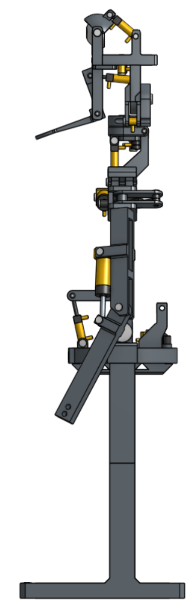 简易的仿生机器人结构  OBJ缩略图