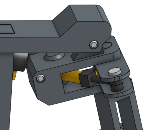 简易的仿生机器人结构  OBJ