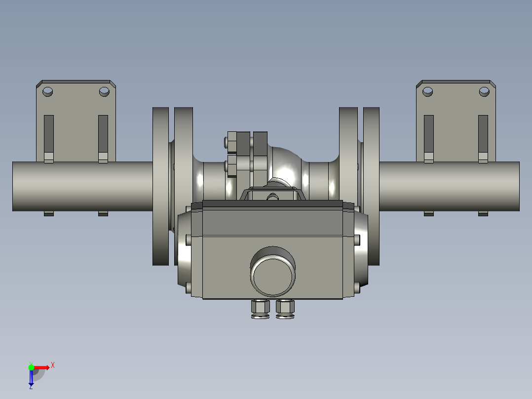 FYZYZZ03-01-02-DN32安装球阀俯视图