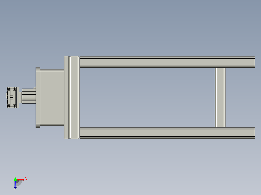 分拣工装俯视图