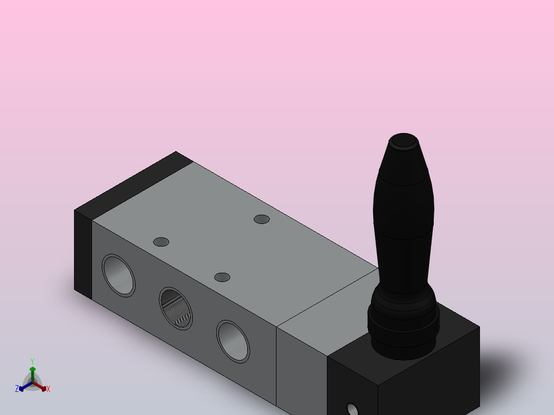 4H330C-08-S手扳阀[4H330C-08-S]主视图