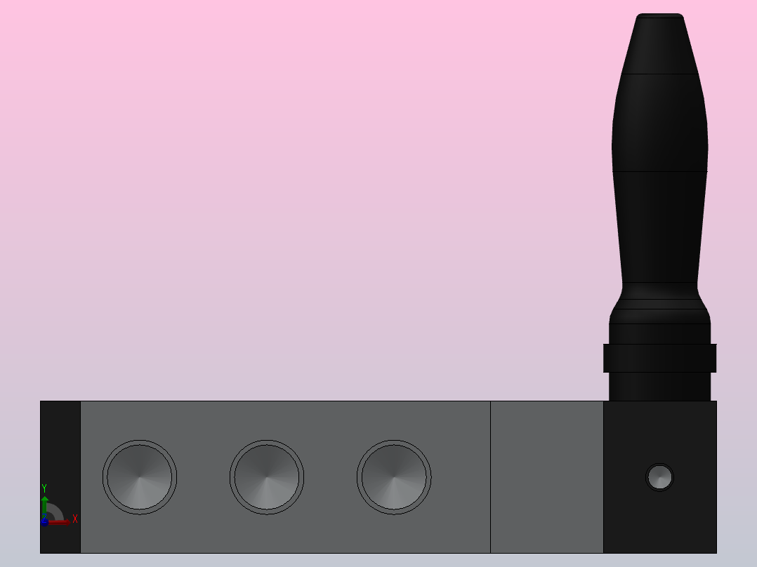 4H330C-08-S手扳阀[4H330C-08-S]前视图