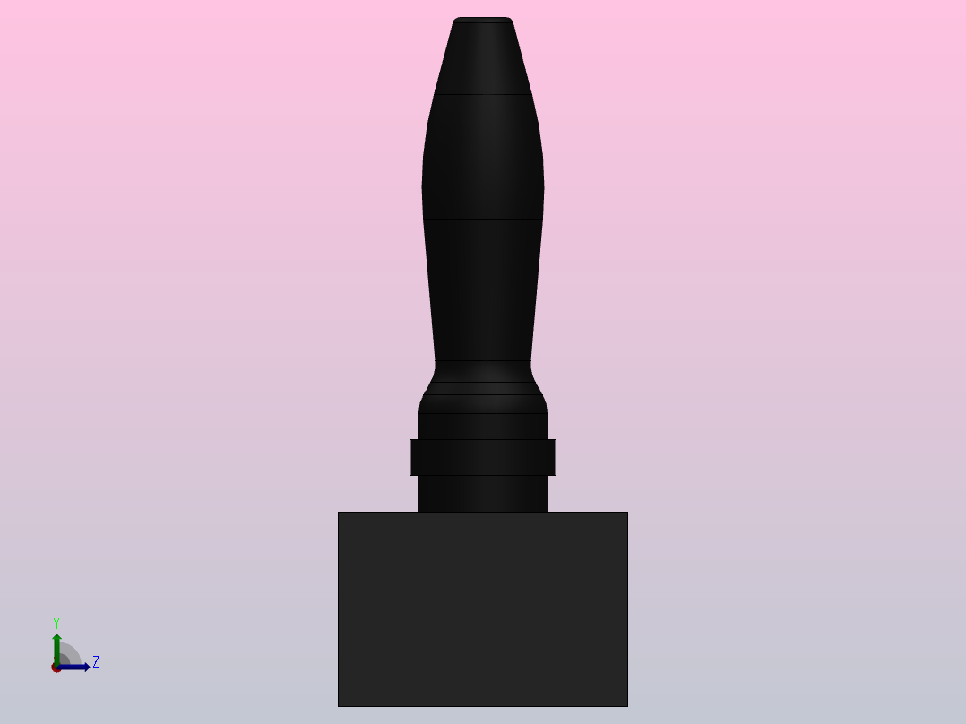 4H330C-08-S手扳阀[4H330C-08-S]左视图