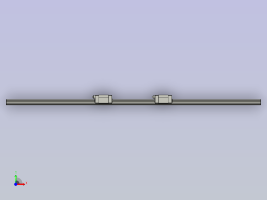 IAP33-H24-L590直线导轨组前视缩略图