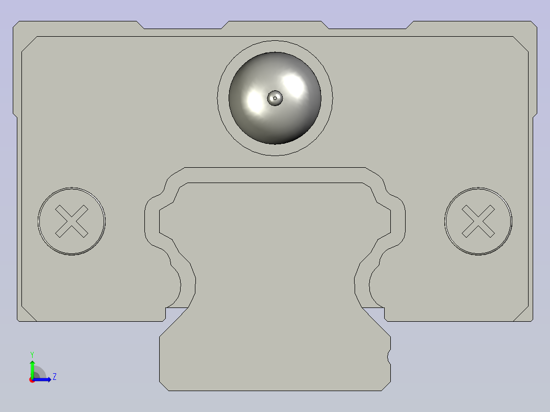IAP33-H24-L590直线导轨组左视图