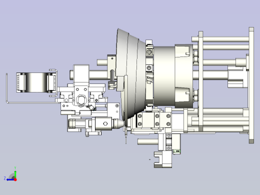 一种小型O型圈自动上料和组装机构右视缩略图
