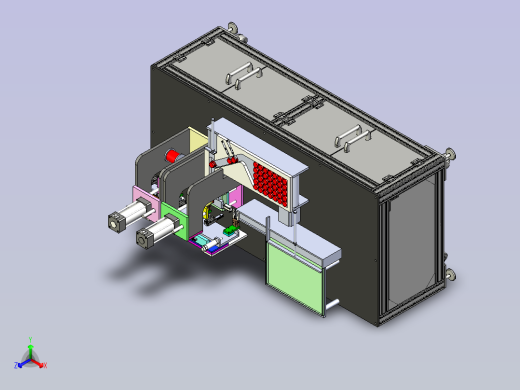 汽车凸轮自动化检测设备设计正等轴测缩略图