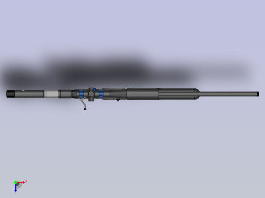 1149-本杰明·Marauder.357 口径气枪俯视缩略图