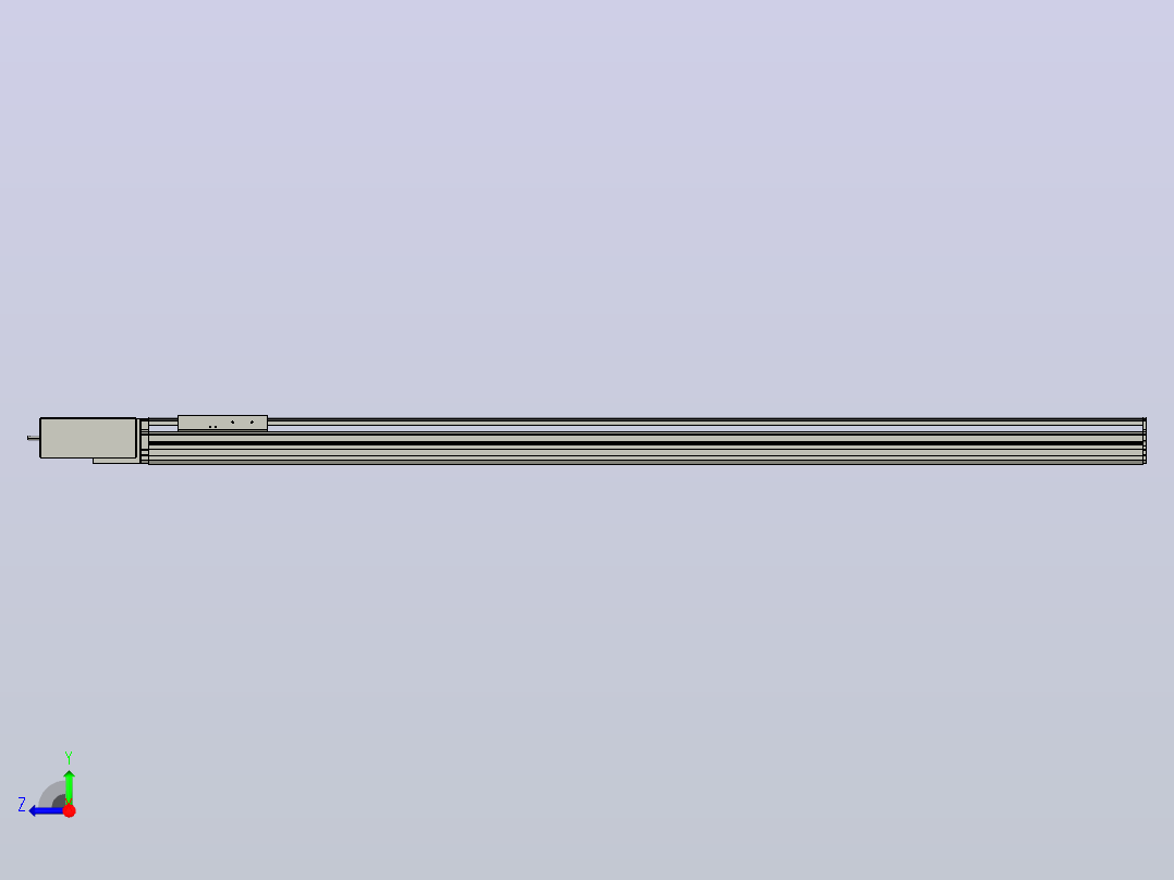 MT136BT半封闭皮带滑台[MT136BT.L100.1300.R.M40.C3]右视图