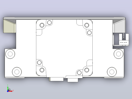 滚珠丝杠直线轴内置导轨TPA-GCR-170-2510C-L1450-M-M75-N3前视缩略图