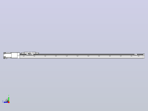 滚珠丝杠直线轴内置导轨TPA-GCR-170-2510C-L1450-M-M75-N3右视缩略图