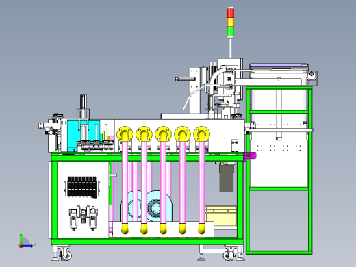 自动涂装生产线设 x_t格式左视缩略图