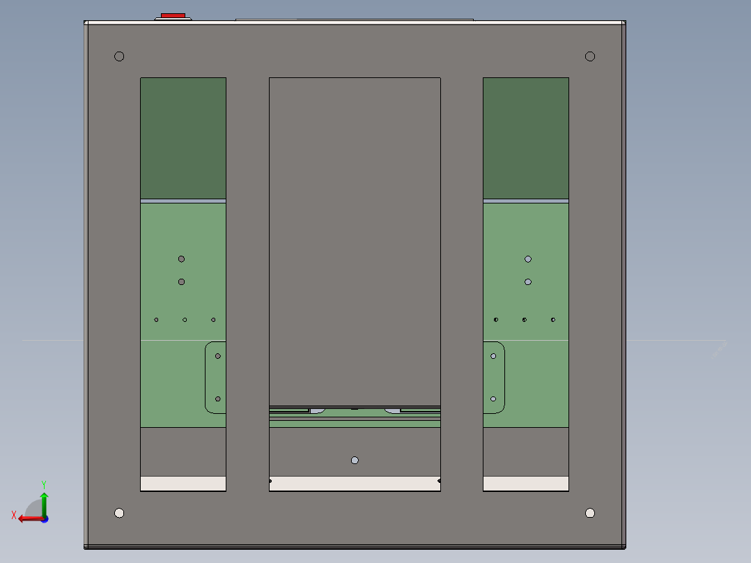 剥负离子线夹具（剥线机）后视图