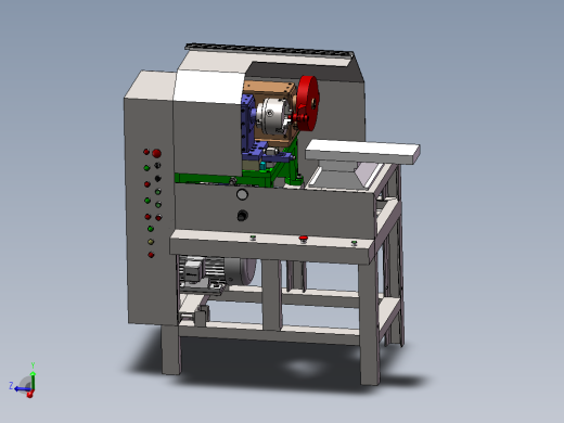车四方机床（工程图BOM单）sw12可编辑
