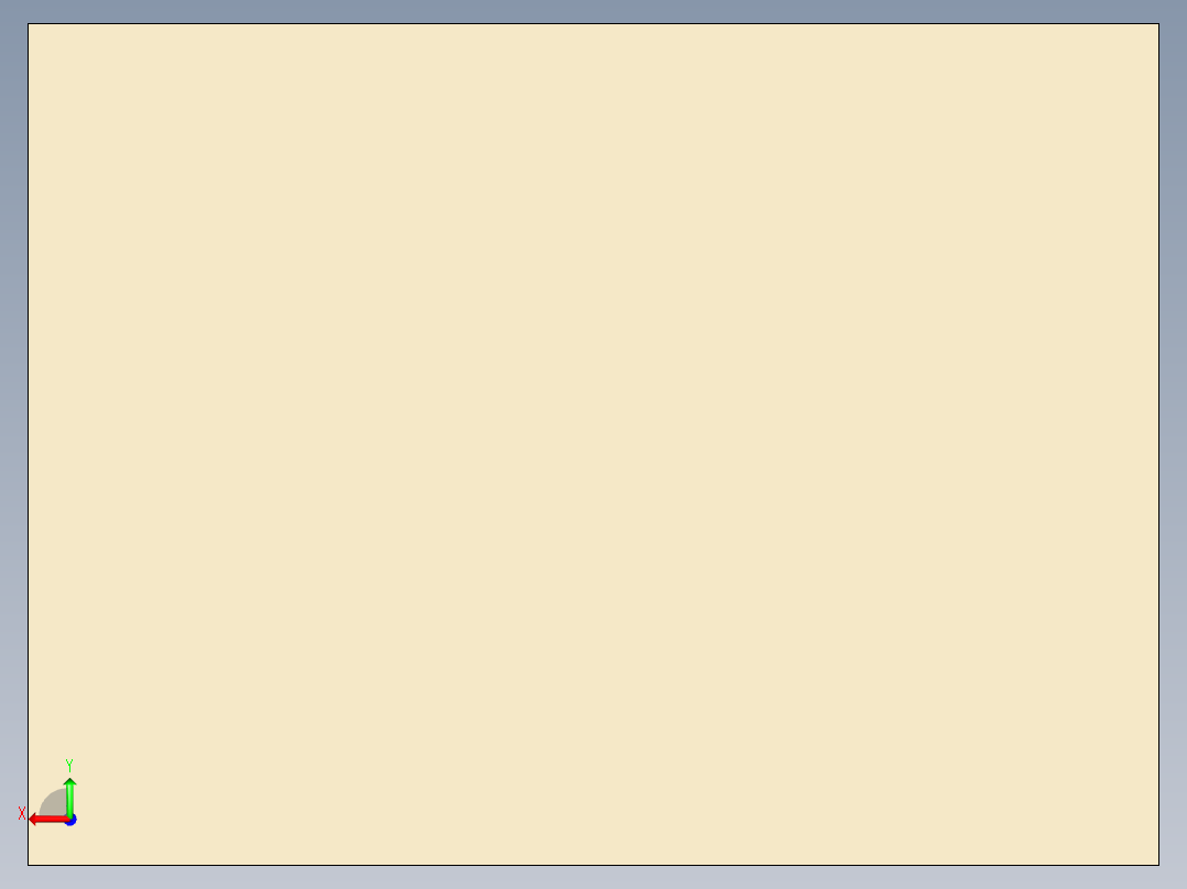 一款零件检具工装后视图