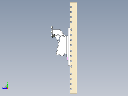 一款零件检具工装右视缩略图