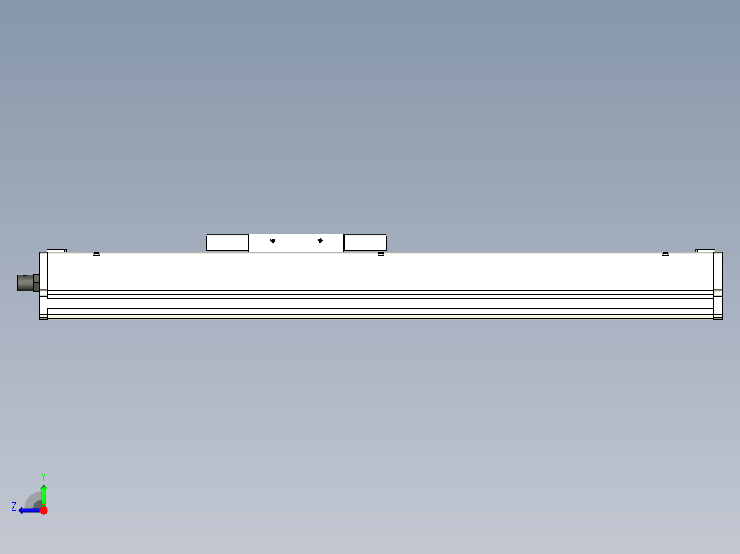 Toyo东佑达直线模组-ECH14-300-M-C4反右视图