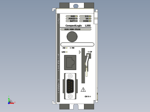 A-B CompactLogix 1769-L35E PLC处理器前视缩略图