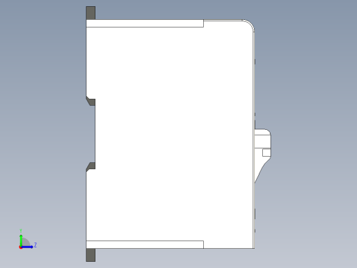 A-B CompactLogix 1769-L35E PLC处理器左视缩略图