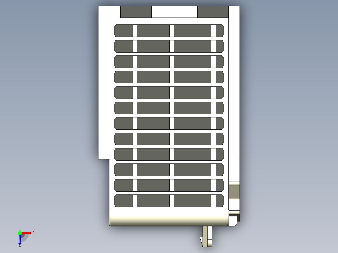 A-B CompactLogix 1769-L35E PLC处理器俯视图