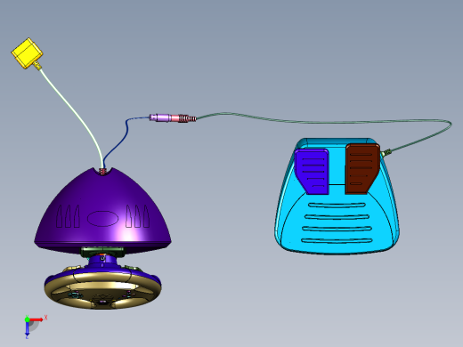 赛车方向盘游戏手柄控制器俯视缩略图