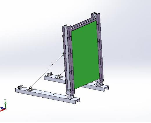 河岸防汛挡板设计缩略图