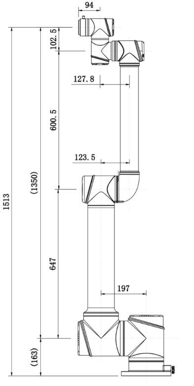 遨博AUBO i10六轴协作机器人三维模型资料缩略图