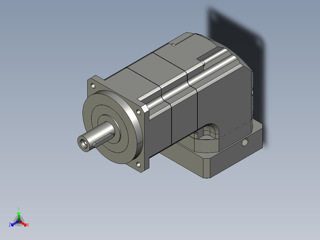 斜齿ZPGH115-L2 22-110-145-M8-6B CZ25 120F.STEP正等轴测图